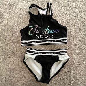 Justice Kids 2 Piece Swimsuit